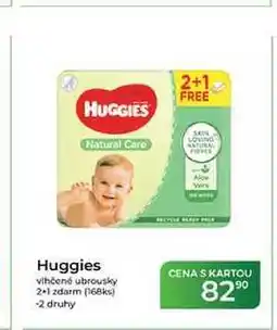 Tamda Foods Huggies vlhčené ubrousky 2+1 zdarma (168ks) -2 druhy nabídka