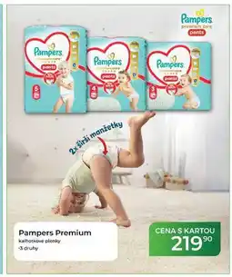 Tamda Foods Pampers Premium kalhotkové plenky -3 druhy CENA S KARTOU 21990 nabídka