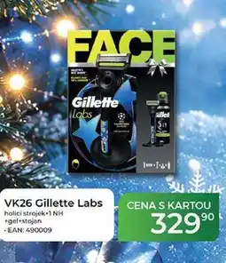 Tamda Foods VK26 Gillette Labs holicí strojek+1 NH +gel+stojan nabídka