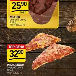 Flop PIZZA SNACK vybrané druhy nabídka