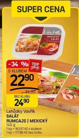 Flop SALÁT RUMCAJS | MEXICKÝ nabídka