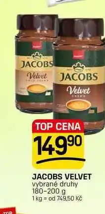 Flop JACOBS VELVET vybrané druhy nabídka