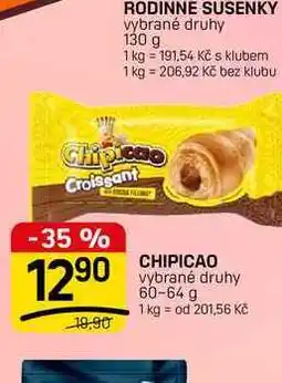 Flop CHIPICAO vybrané druhy nabídka