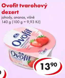 CBA Ovofit tvarohový dezert nabídka