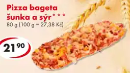 CBA Pizza bageta šunka a sýr nabídka