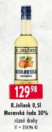 Qanto R.Jelínek moravská meruňka nabídka