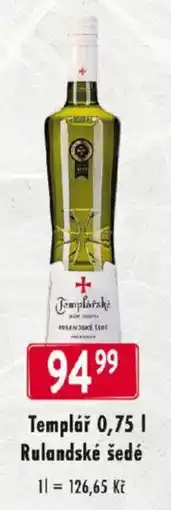 Qanto Templář Rulandské šedé nabídka