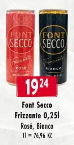 Qanto Font Secco Frizzante Rosé Bianco nabídka