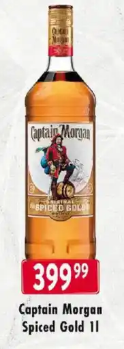 Qanto Captain Morgan Spiced Gold nabídka