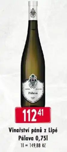 Qanto Pálava nabídka