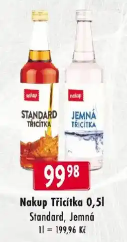 Qanto Nakup Třicítka Standard, Jemná nabídka