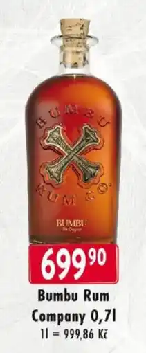 Qanto Bumbu Rum Company nabídka