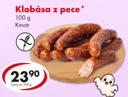 CBA Kmotr klobása z pece nabídka
