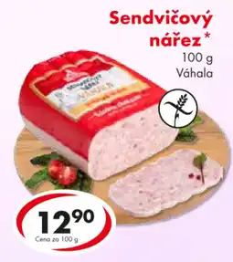 CBA Váhala sendvičový nářez nabídka