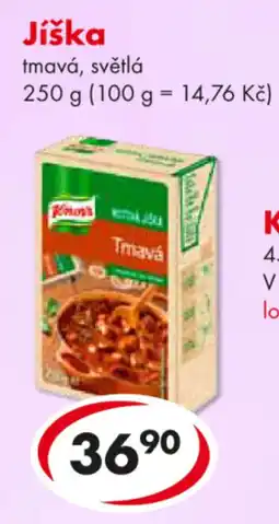 CBA Knorr jíška tmavá nabídka