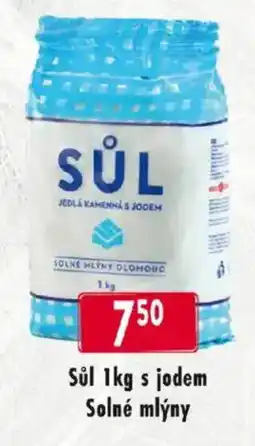 Qanto Súl jedlá kamenná s jodem nabídka