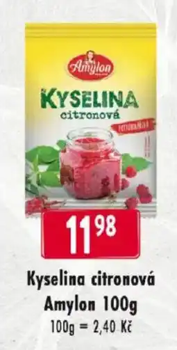 Qanto Amylon kyselina citronová nabídka
