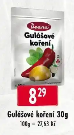 Qanto Deana gulášové koření nabídka