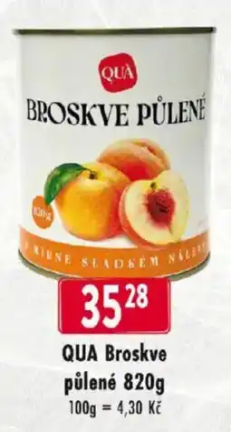 Qanto Qua broskve půlené nabídka