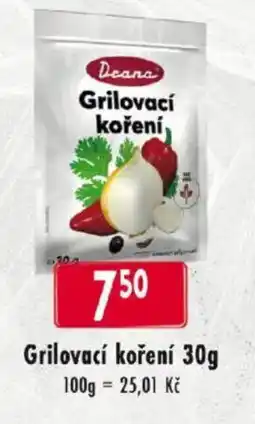 Qanto Deana grilovací koření nabídka