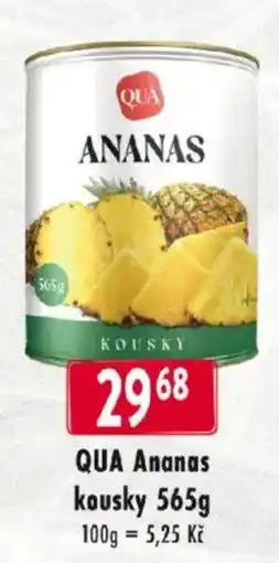 Qanto Qua ananas kousky nabídka