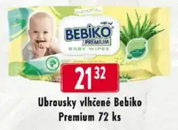 Qanto Ubrousky vlhčené Bebiko Premium nabídka