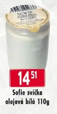 Qanto Sofie svíčka olejová bílá nabídka