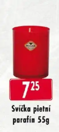 Qanto Mallor svíčka pietní parafín nabídka