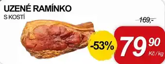 Uzené ramínko s kostí