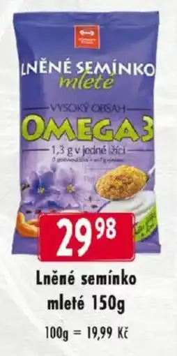 Qanto Lněné semínko mleté nabídka