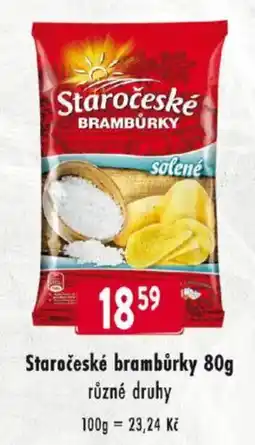 Qanto Staročeské brambůrky solené nabídka