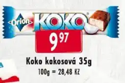 Qanto Orion koko kokosová nabídka