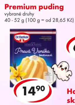 CBA Dr. Oetker Premium pudíng nabídka