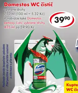 CBA Domestos WC čistič nabídka