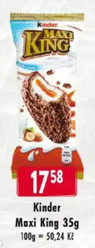 Qanto Kinder Maxi King nabídka