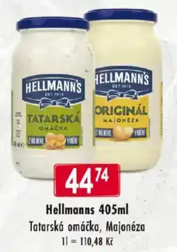 Qanto Hellmanns tatarská omáčka majonéza nabídka