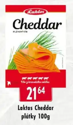 Qanto Laktos Cheddar plátky nabídka