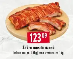 Qanto Žebra masitá uzená nabídka