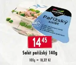 Qanto Gastro pařížský salát nabídka