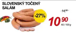 ZEMAN Slovenský točený salám nabídka