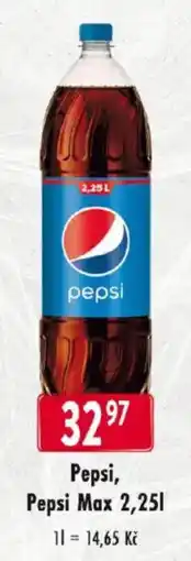 Qanto Pepsi, Pepsi Max nabídka