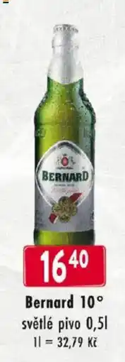 Qanto Bernard světlé pivo nabídka