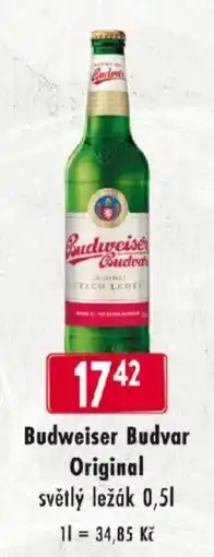 Qanto Budweiser Budvar Original nabídka