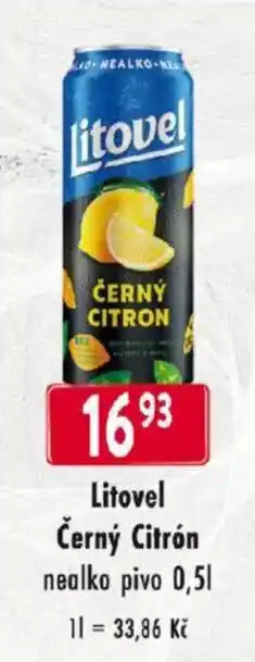 Litovel Černý Citrón