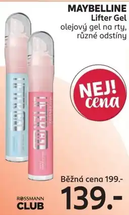 Rossmann Maybelline Lifter Gel nabídka