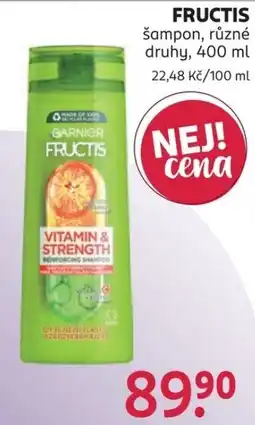 Rossmann Garnier Fructis vitamin & strength nabídka