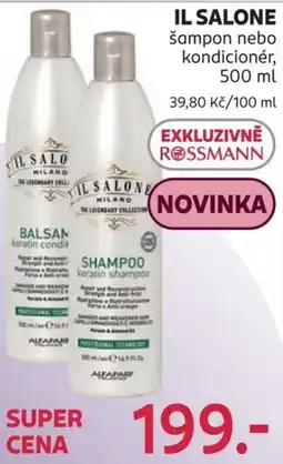 Rossmann Il salone Milano keratin shampoo nabídka
