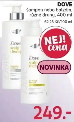 Rossmann Dove šampon nebo balzám nabídka