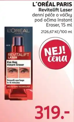 Rossmann L'oreal Paris revitalift laser nabídka