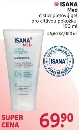 Rossmann Isana med čisticí pleťový gel nabídka